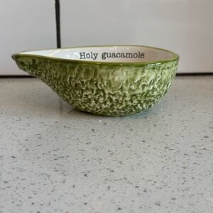 NWT Mud Pie “Holy Guacamole” Dip Dish | Ceramic Bowl